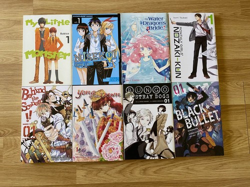 Assorted shoujo manga lot - assorted,