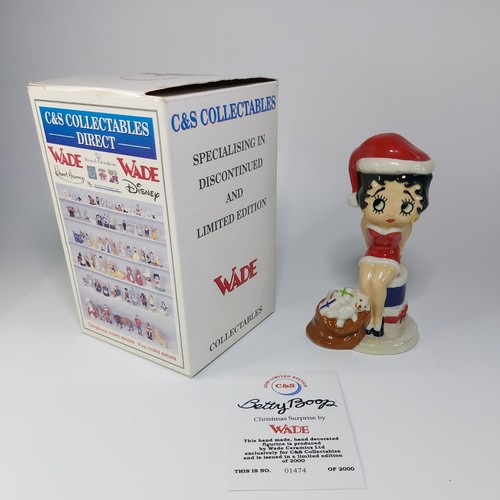 Wade betty boop figurine rare - betty,