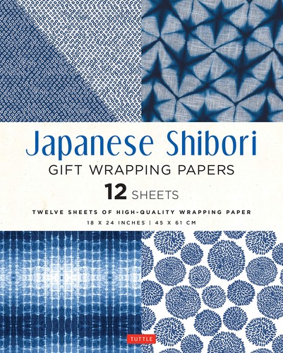 Japanese shibori gift wrapping - japanese,