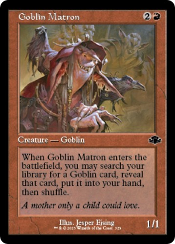 Goblin matron - (retro, frame)