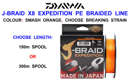 Daiwa braid expedition - daiwa, j-braid
