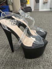 Hella Heels Black Size 5 Shoes