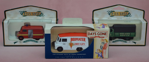 Set three boxed lledo days - three,
