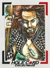 AQUAMAN ARTHUR CURRY Cryptozoic DC CZX Super Heroes & Villains Sketch 1/1 Xinjix