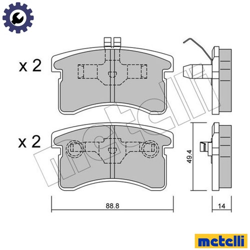 Wheel brake cylinder 0442 - wheel, 04-0442