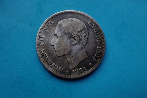 Spain pesetas 1881 ms - pesetas,,