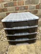 Plastic drawers organiser home