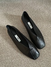 Miista wooden block heel pumps