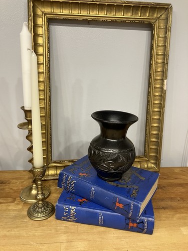 Vintage black clay - vintage,