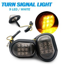 2X LED Mini Indicators Smoke