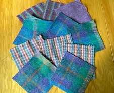 Twelve Pieces of Harris Tweed
