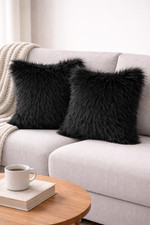 Fluffy Cushion Covers Set of 2