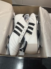 Adidas World Cup SG Football Boots - White/Black Size UK9 - NEW