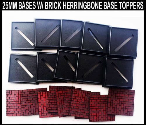 Brick herringbone pre painted - brick-herringbone, pre-painted