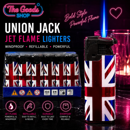 Union jack jet flame - jet,