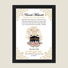 Personalised Umrah Mubarak |