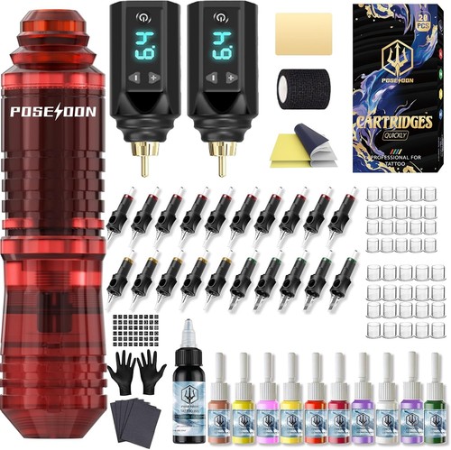 Poseidon tattoo gun kit - poseidon,