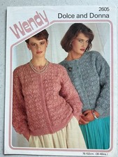 Wendy Knitting Pattern Dolce &