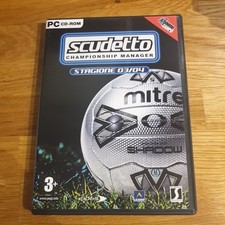 Scudetto CHAMPIONSHIP Manager Season 03/04 Football PC Computer CD -