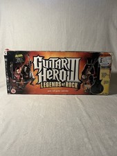 Guitar Hero III Legends of Rock PS3 w/ Guitar Controller & Game – No Dongle