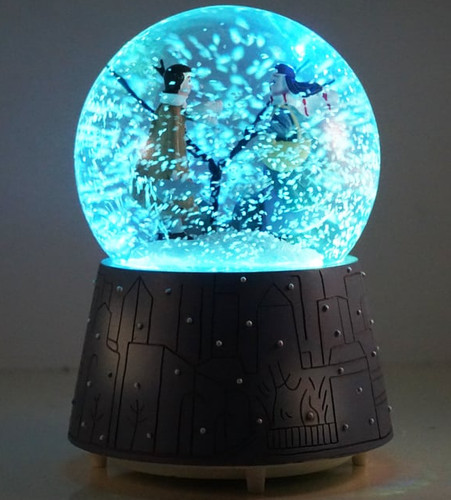 Musical snow globe - snow, christmas