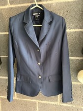 Blue HKM Show jacket UK 12