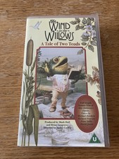 The Wind in The Willows 1989 A Tale of Two Toads Adaptation VHS Video Tape VGC