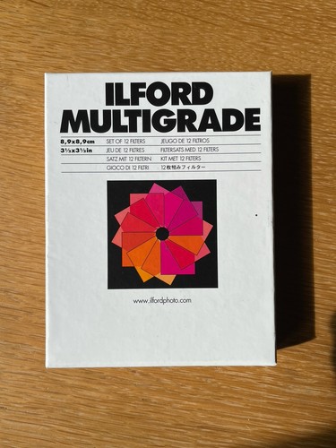 Ilford multigrade filter set - ilford,