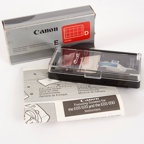 Canon focussing screen for - canon,
