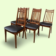 6x Vintage Mid Century Danish
