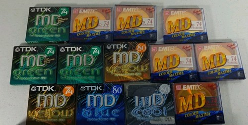 Emtec tdk mini disc - tdk, md