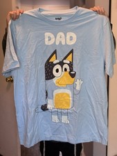 Bluey Bandit Dad Light Blue