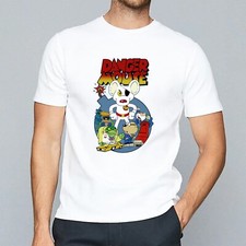 Danger Mouse T-Shirt tshirt DM Penfold Baron Greenback TV Cartoon UK Retro Tee