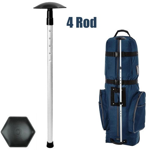 Golf travel bag support - bag, rod