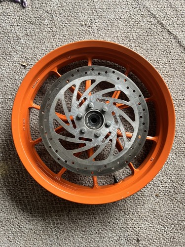 Ktm 390 2019 front - front, wheel