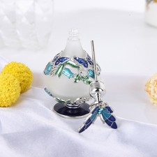 Crystal Perfume Holder Container Scent Bottles Empty Refillable Perfume Bottle