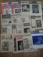  wrestling programs  x 15