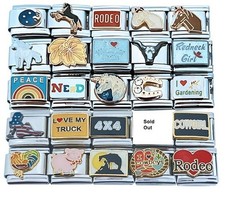9mm italian charms - charms, assorted