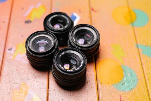 Job lot lenses slr - of, (slr