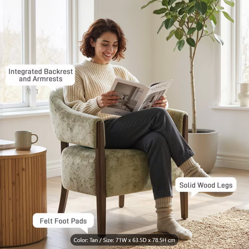 Accent chair chenille - accent,
