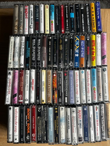 Music cassette tapes job - cassette, lot