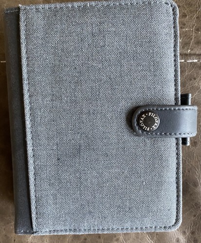 Filofax urban slate grey waxed - filofax,