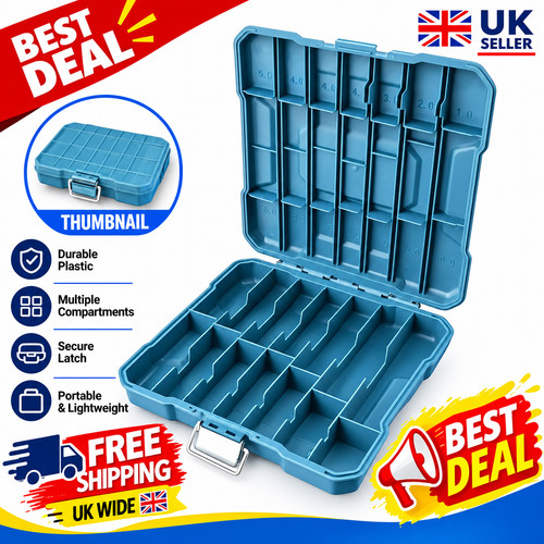 Empty drill bits storage - empty,