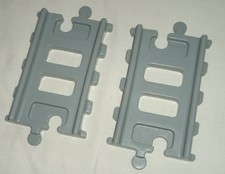 2x LITTLE TIKES SPARES STRAIGHT RAILWAY PIECES from the PEAK ROAD N RAIL SET