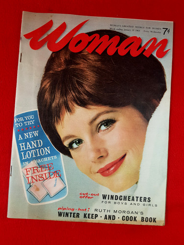 Vintage woman magazine - vintage,