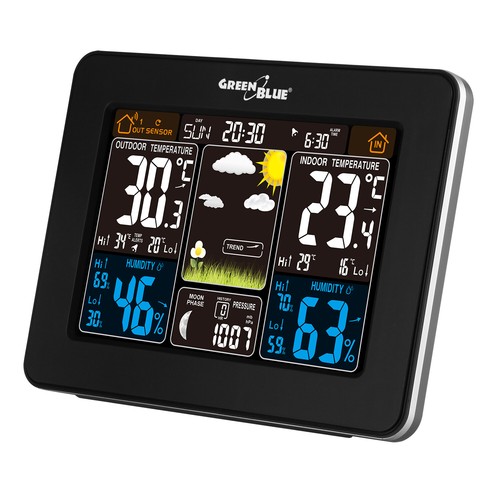 Weather station dcf indoor - dcf,