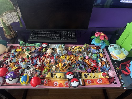 Large pokemon toy collection - pokemon,