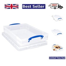 Litre clear storage - clear, box