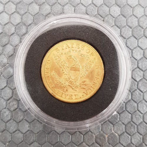 1885 gold half - 1885, eagle,