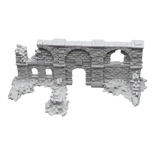 Crumbling ruins 28mm - ruins, -28mm